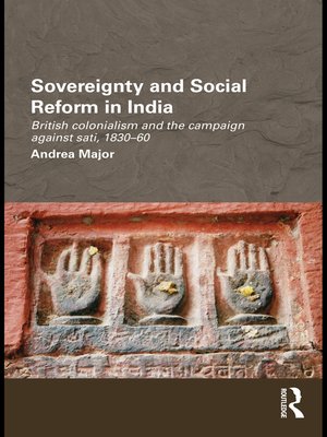 cover image of Sovereignty and Social Reform in India